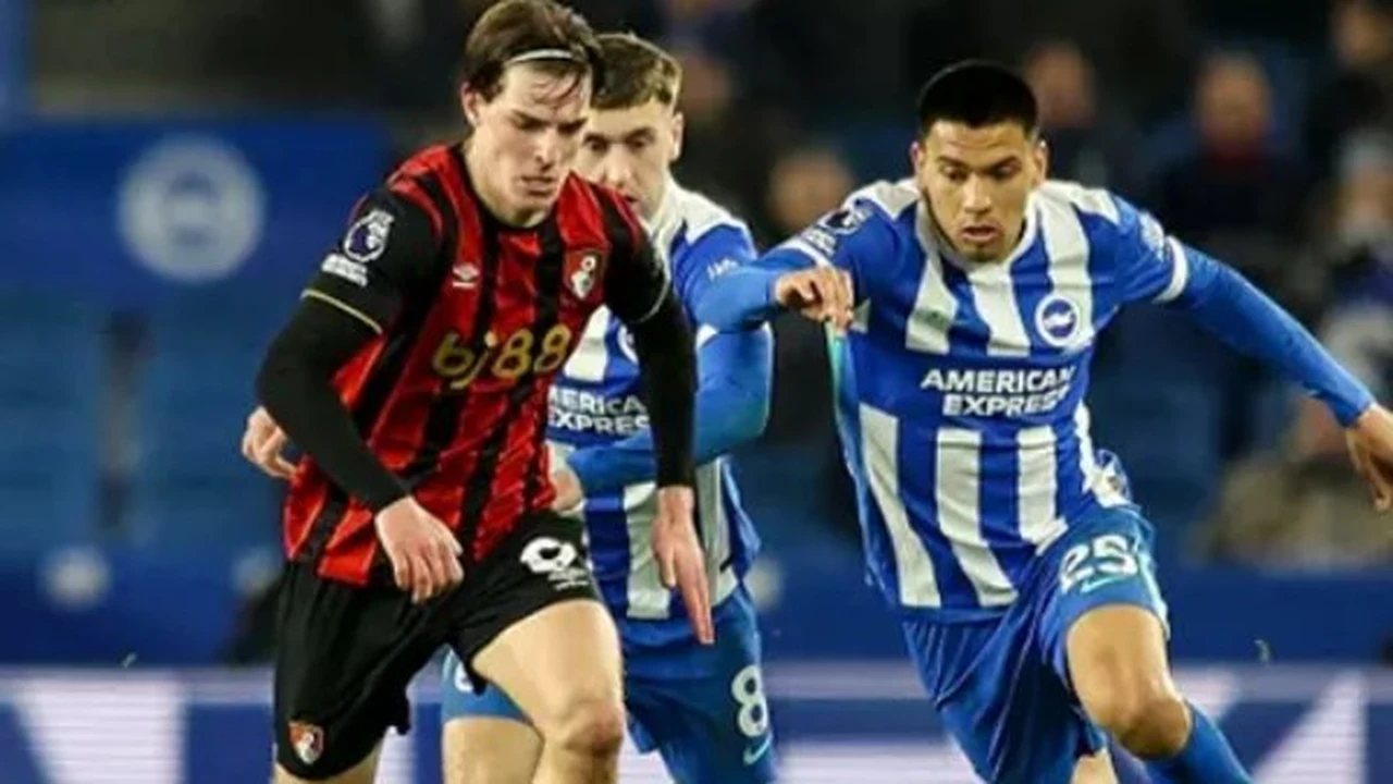 أهداف متبادلة.. تعادل مثير يحسم لقاء برايتون وبورنموث في الدوري الإنجليزي